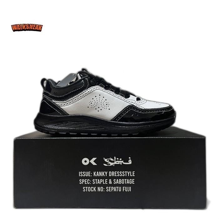 KANKY x SABOTAGE x STAPLE PIGEON "STORY FUJI" BLACK WHITE