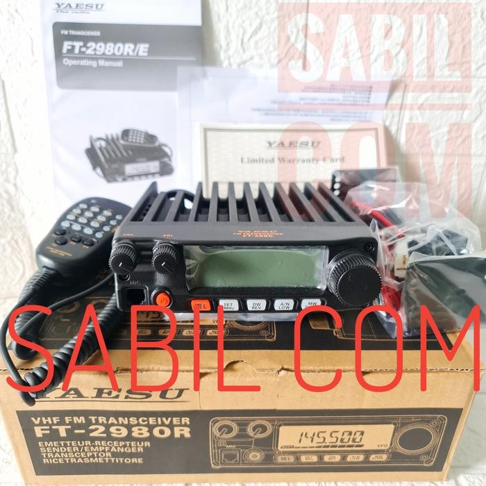 RADIO RIG RIG YAESU FT2980 VHF ORI PENGGANTI FT 2900 ORI YAES FT 2980R