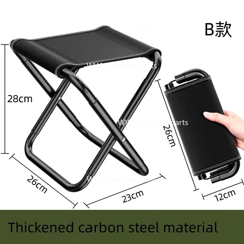 Outdoor Folding Stool Portable Fishing Chair Small Stool Camping Chair Folding Chair Camping Small