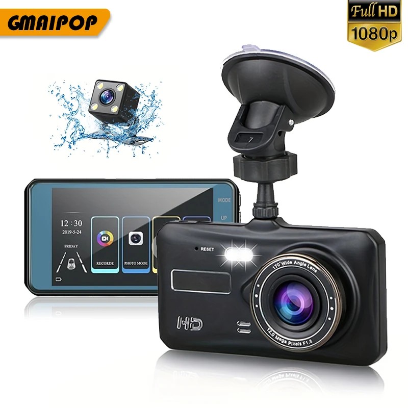 Dash Cam Front And Rear Camera CAR DVR HD1080P Video Recorder Vehicle