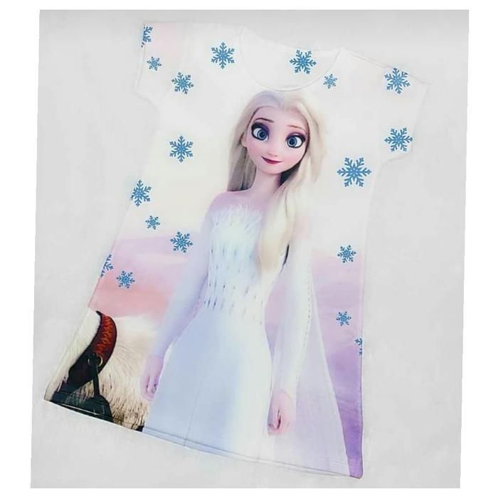 Dress Frozen Elsa White