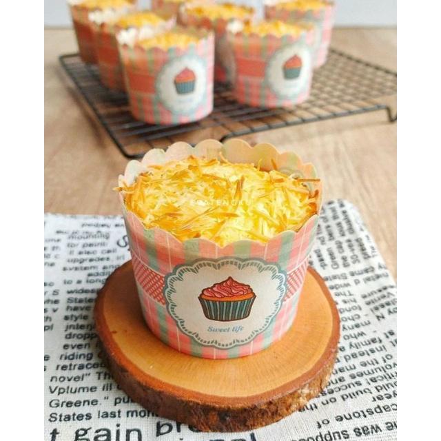 Cup Muffin Sweet Life isi 50pcs / Cupcase Cupcake Muffin Kertas / Cup Muffin Kertas