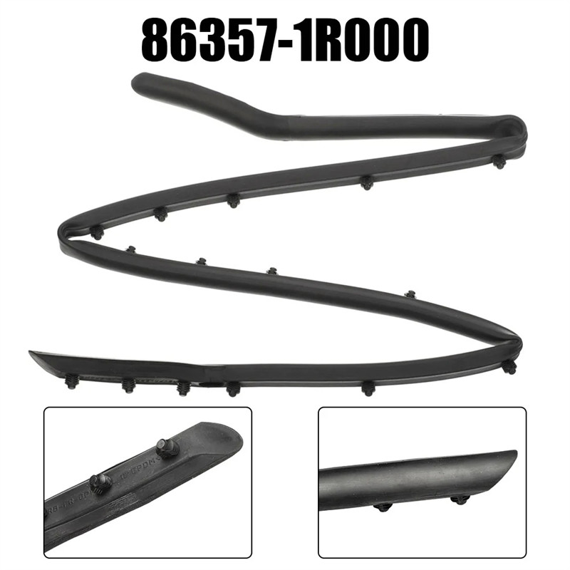 A04E-86357-1R000 Car Front Bumper Spoiler Seal Strip Bumper Spoiler Seal Strip For Hyundai Accent