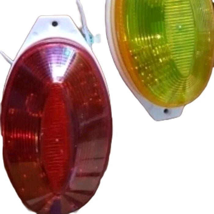 Lampu Menara Blitz Kedip / Strobe Light / Flash Light 220V Red Yellow