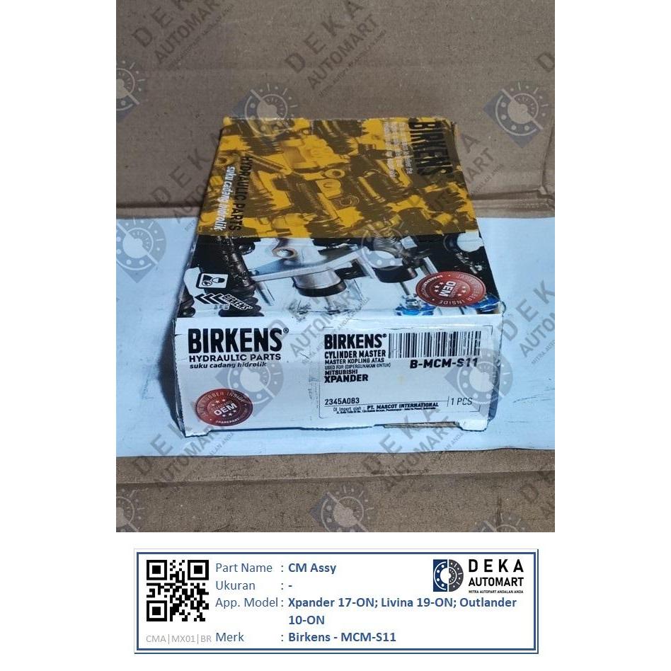 Master kopling atas (Clutch master assy - CM Assy) Birkens untuk Xpander 17-ON; Livina 19-ON; Outlan
