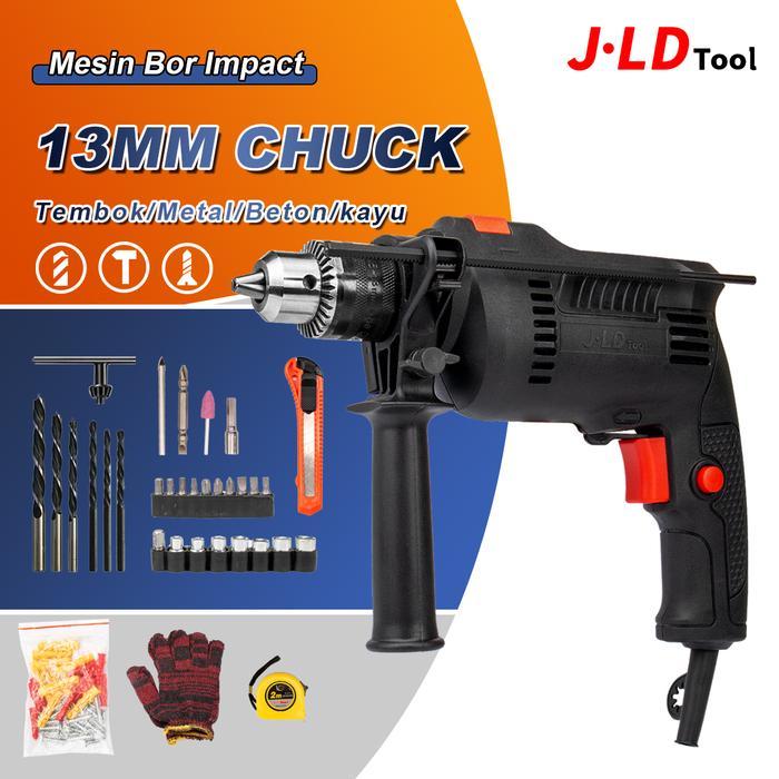 Orion - Bor Tangan Listrik 13Mm 580W Mesin Bor Beton Impact Bor Boalk Balik- Impact Bor Tembok Logam