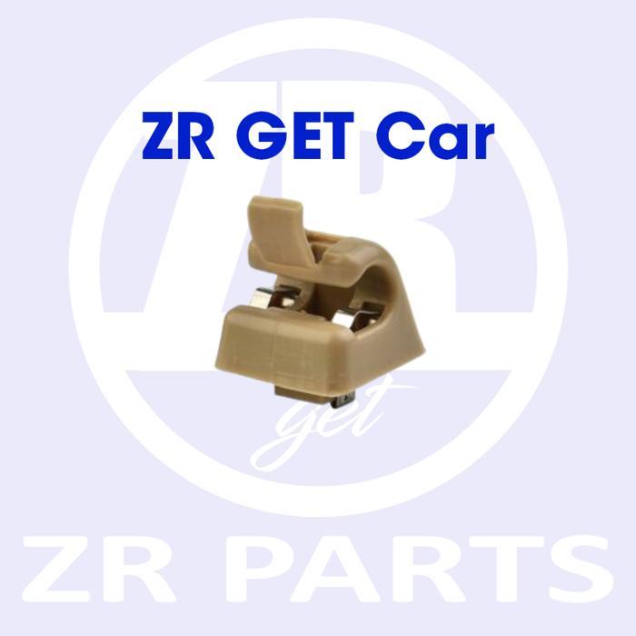 Klip Sunvisor Lamp Beige Mercedes Benz W124 W126 W140 W201 Coklat Muda