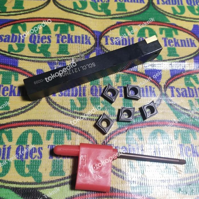 Sclcl 1212H09 Holder Bubut Luar Kiri For Bv20 Insert Ccmt09