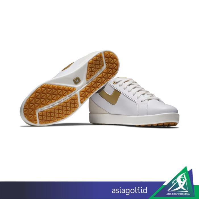 Ladies Shoes Golf Footjoy Links Ss25 Golf Sepatu Golf