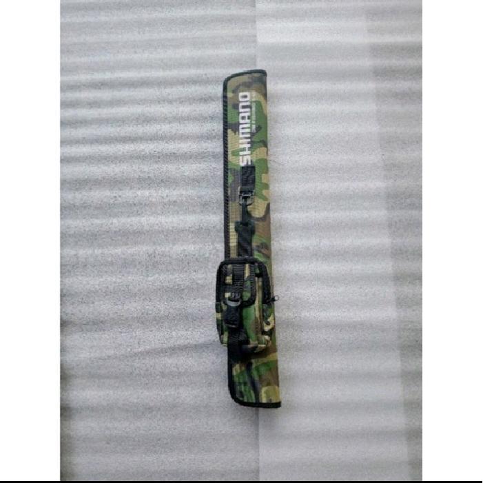 Tas Joran Pancing Hardcase Anti Air Loreng Army Polyester D600 Original