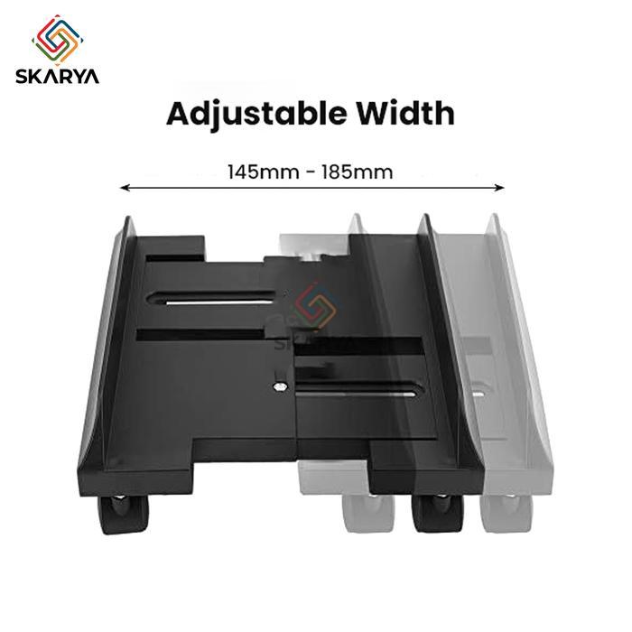 yrp0- Cpu Tray Cubic Tray Komputer Rak Roda Cpu Meja Komputer Ct-05 (Baru)