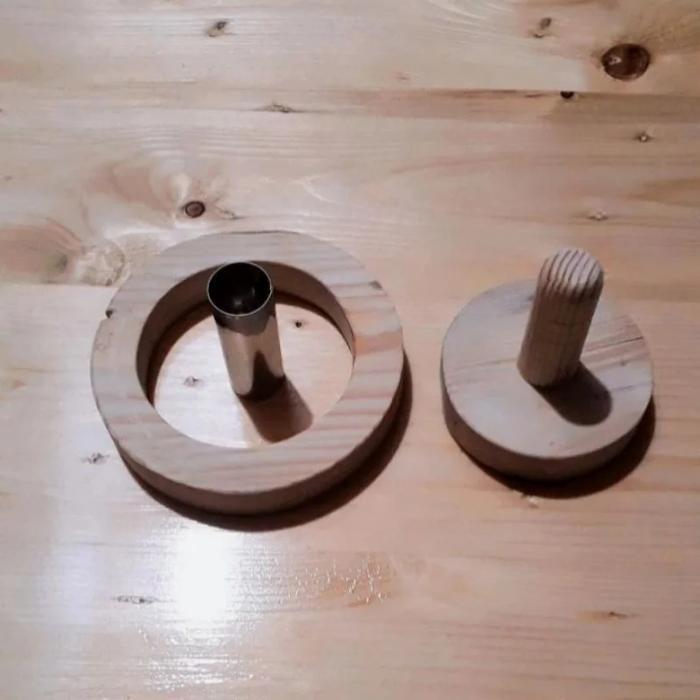 Kayu Cetakan Donat & Bomboloni Set