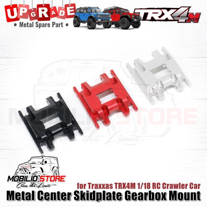 Upgrade Part Metal Center Skidplate Gearbox Mount For Traxxas Trx4M