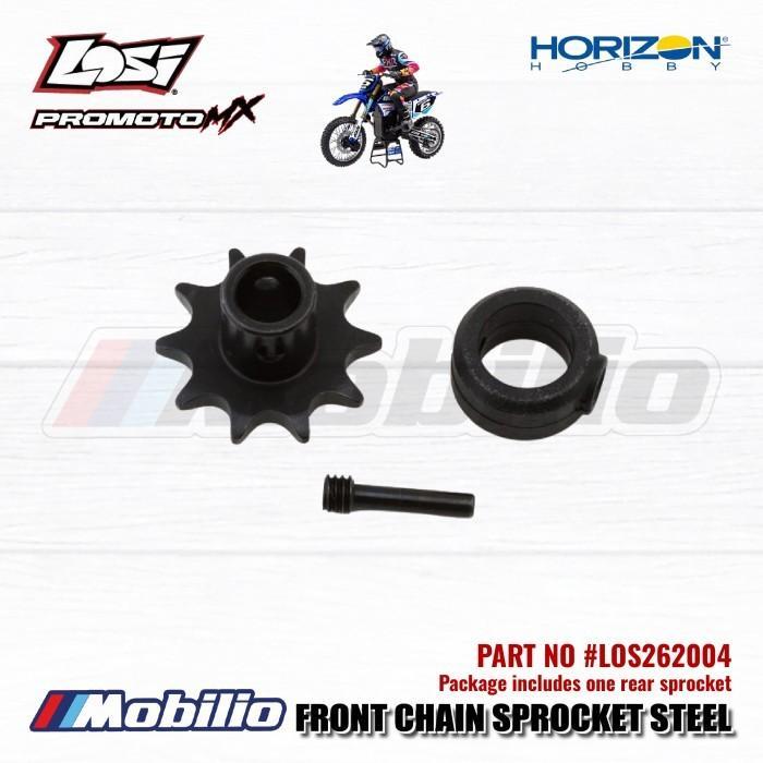 Losi Part #Los262004 Front Chain Sprocket Steel For Rc Losi Promoto Mx Motorcycle