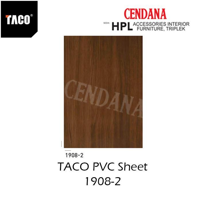 TACO PVC Sheet Urat Kayu 1908-2 Siap Kirim