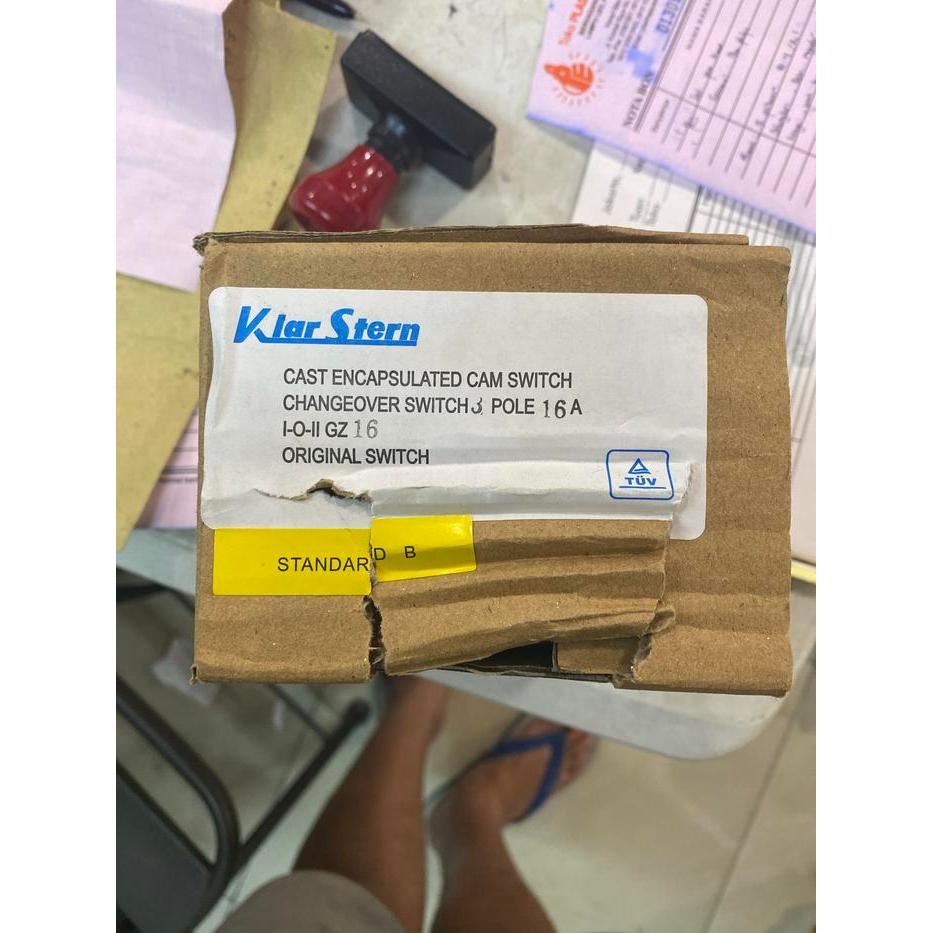 Ohm Saklar Klarstern 3 Pole 16A