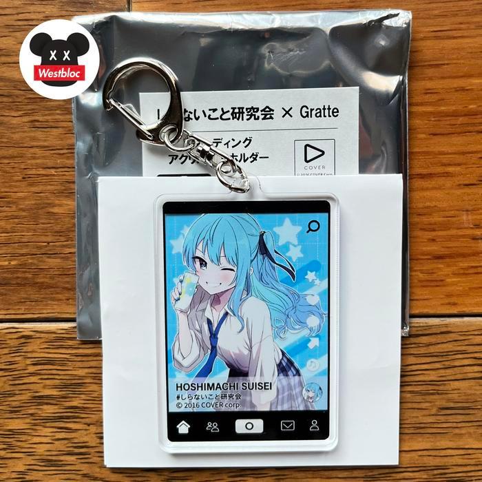 Hoshimachi Suisei Shiraken Hololive JP Shiranai Koto Kenkyukai x Gratte Animate Cafe Japan Trading
