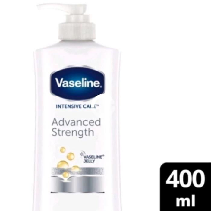 i0cc- Vaseline Intensive Care Advanced Strength Lotion Putih 400 400Ml