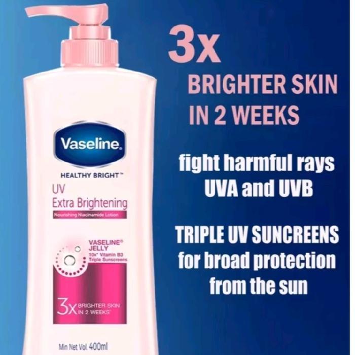 i0cc- Vaseline Lotion Intensive Care Aloe Soothe 400Ml, Vaseline Hijau