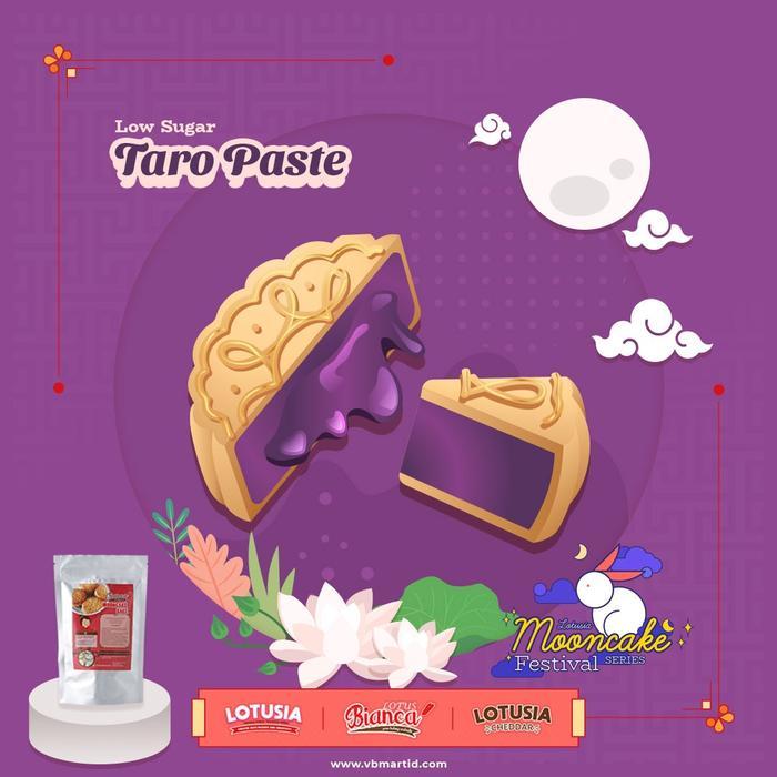 500Gr Taro Lotus Mooncake Filling (Isian Mooncake Rasa Taro) Hk