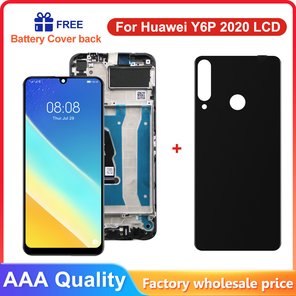 6.3'' For Huawei Y6P 2020 LCD Display+Touch Screen Replacement On For Honor 9A Screen MED-LX9 MED-LX