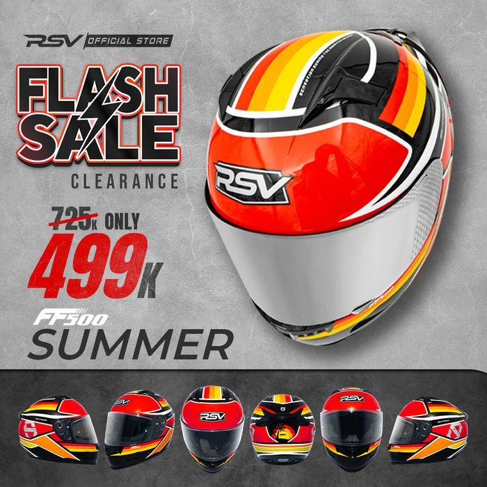 Helm RSV FF500 Motif Summer Single Visor - Full Face