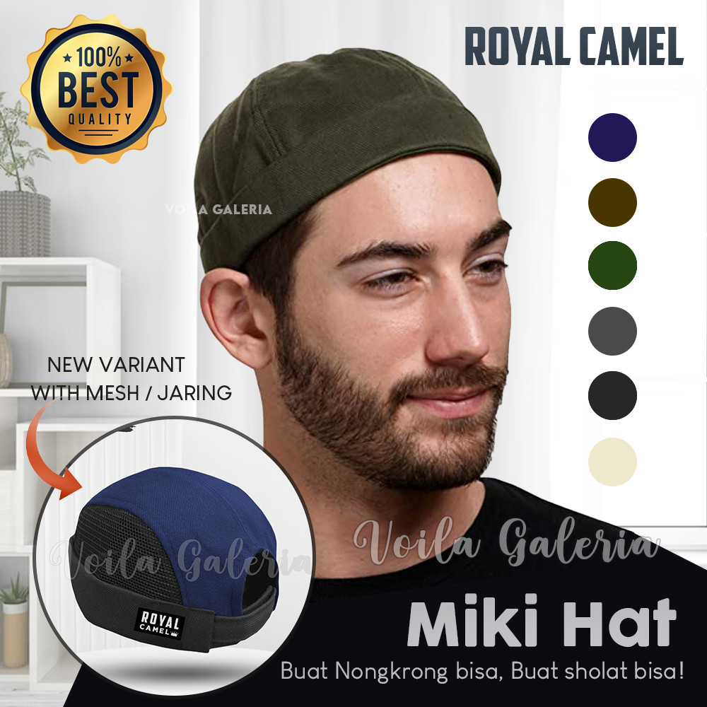 Topi Miki Hat - Peci uas Mikihat Dewasa - Kopyah Unik Braimless