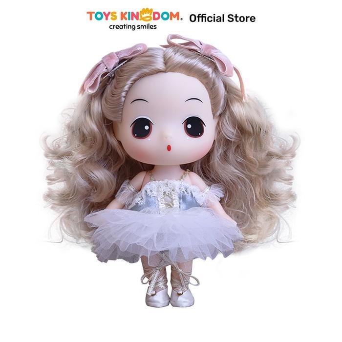 Toys Kingdom Ddung Boneka Princess - Putih Doll Karakter Kids Toy Mainan Anak Bermain Permainan