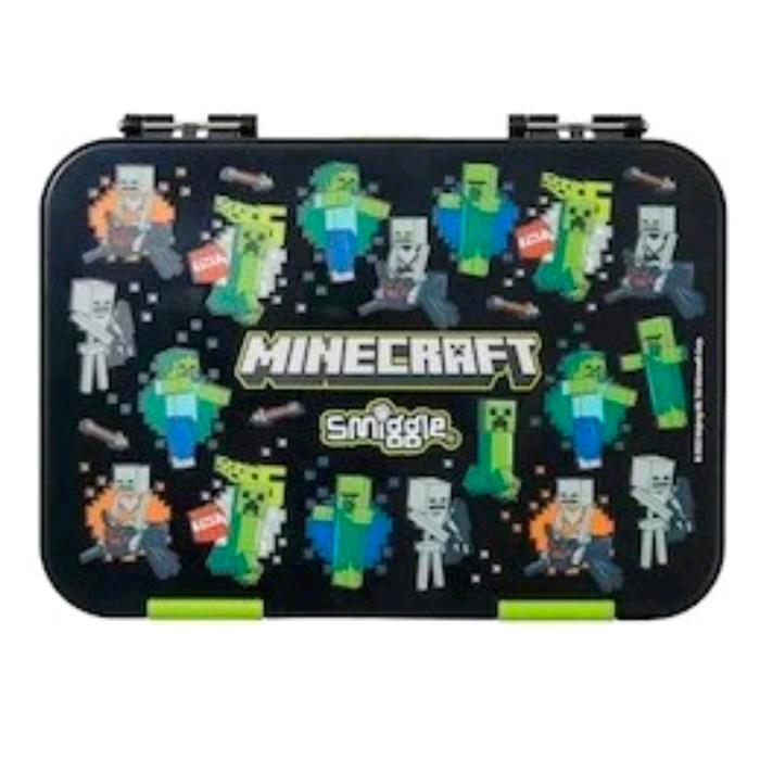 Smiggle Bento Box Minecraft/Kotak Makan Minecraft/Tempat Makan Smiggle