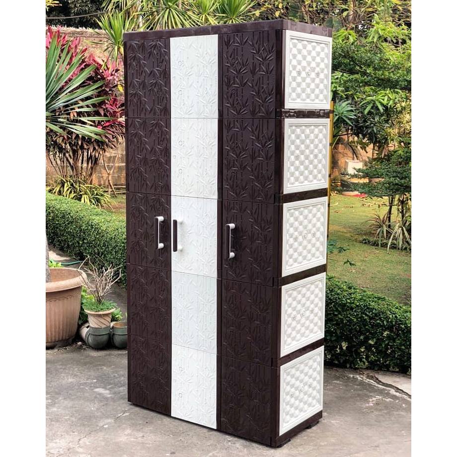 Lemari plastik AKAKO 3 Pintu VERTICAL