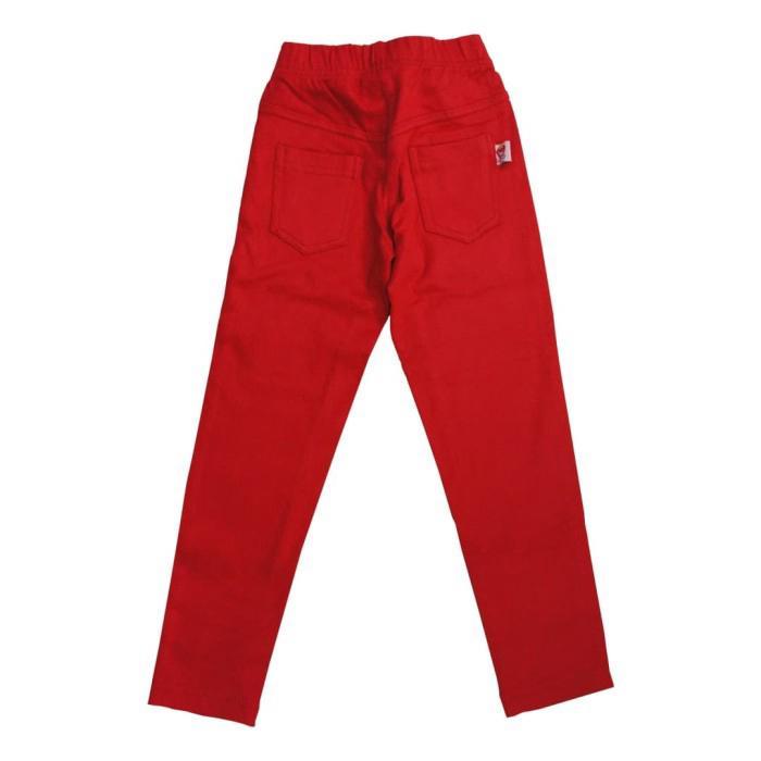 Rodeo Junior Girl - Celana Panjang Anak Perempuan Merah Original