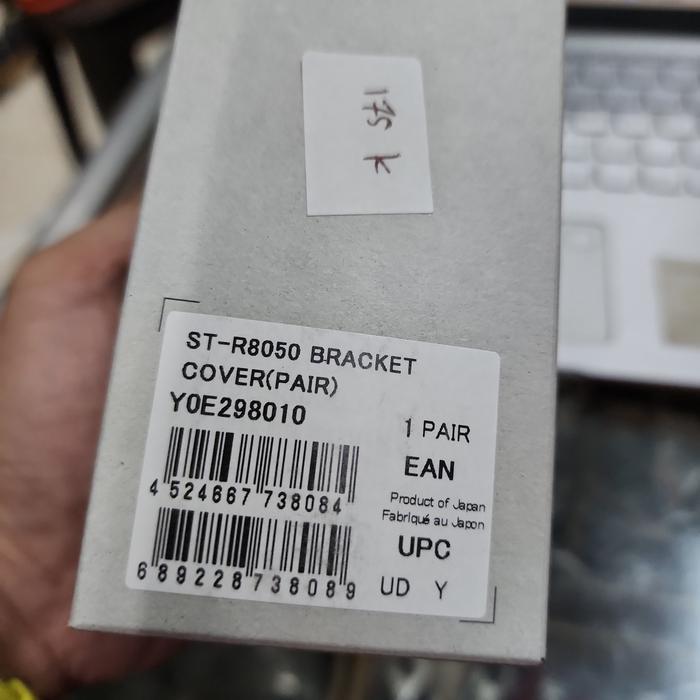 Shimano Bracket Covers St-R8050 Hood Cover Karet Brifter Ultegra Di2 Rim Brake R8050 Original