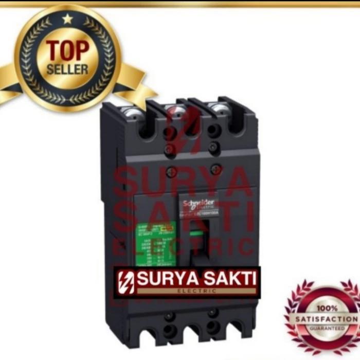 TERBARU SCHNEIDER EASYPACT MCCB EZC100H 40A / 40 A 3P 30KA MCCB