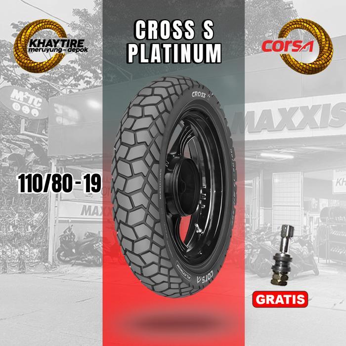 Ban Motor MOGE // CORSA CROSS S 110/80 Ring 19 Tubeless