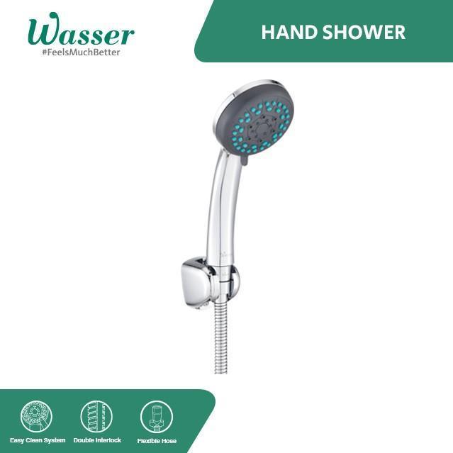 Shower Set Wasser Shv-583 / Kepala Shower Set / Hand Shower Wasser Shv 583 / Wasser Hand Shower Set
