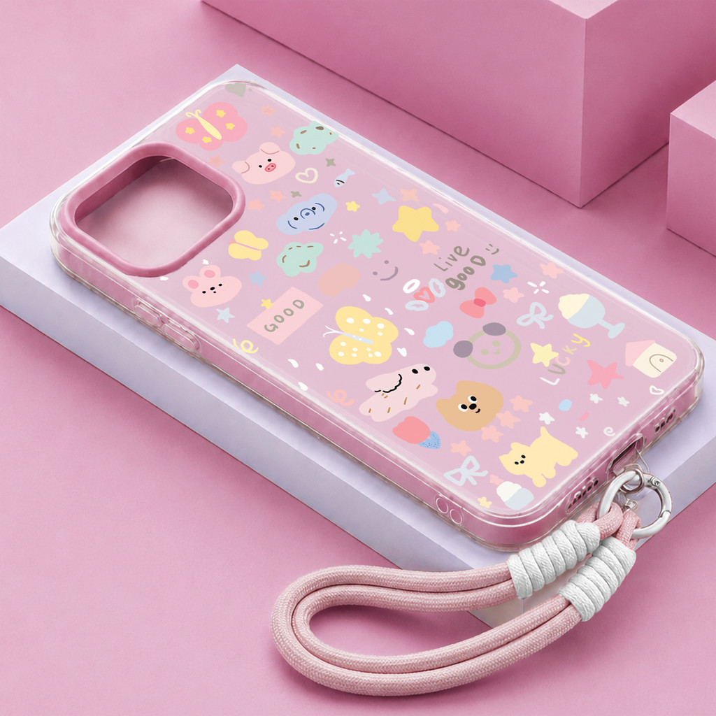 Hewan [Trendy Case Hp] Case Infinix Smart 20 10 Note 60 Pro 9 8 Plus 50 Pro 5G Gd0624 Gantungan Hp J