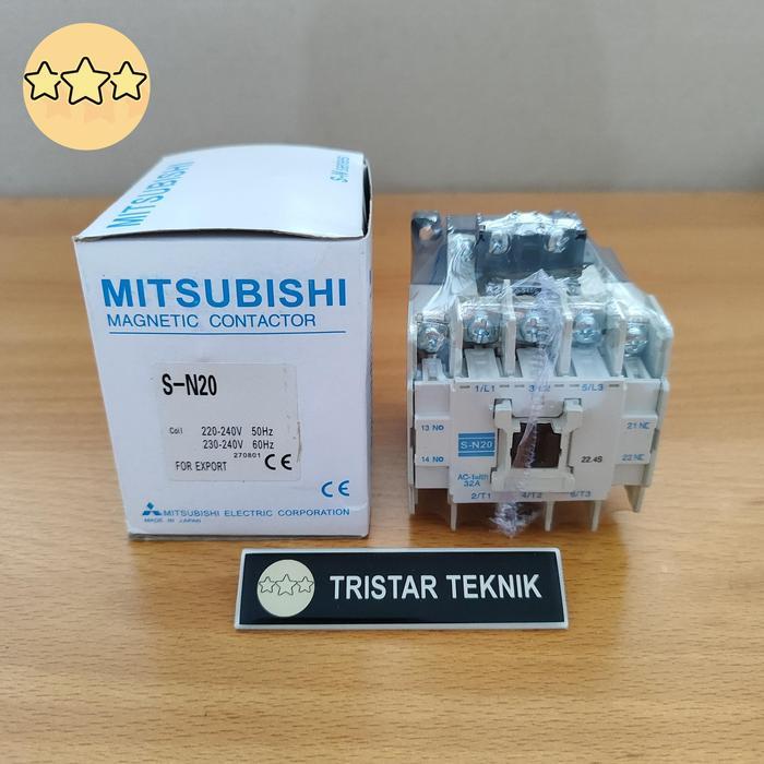 MITSUBISHI CONTACTOR SN 20 Kontaktor s-n20 sn20 SN-20