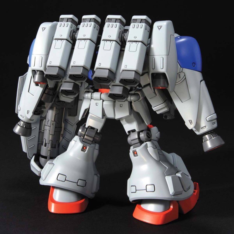 In Stock Original Bandai HGUC Gundam No.075 1/144 RX-78GP02A Gundam GP02A MLRS Type Model Kit Anime