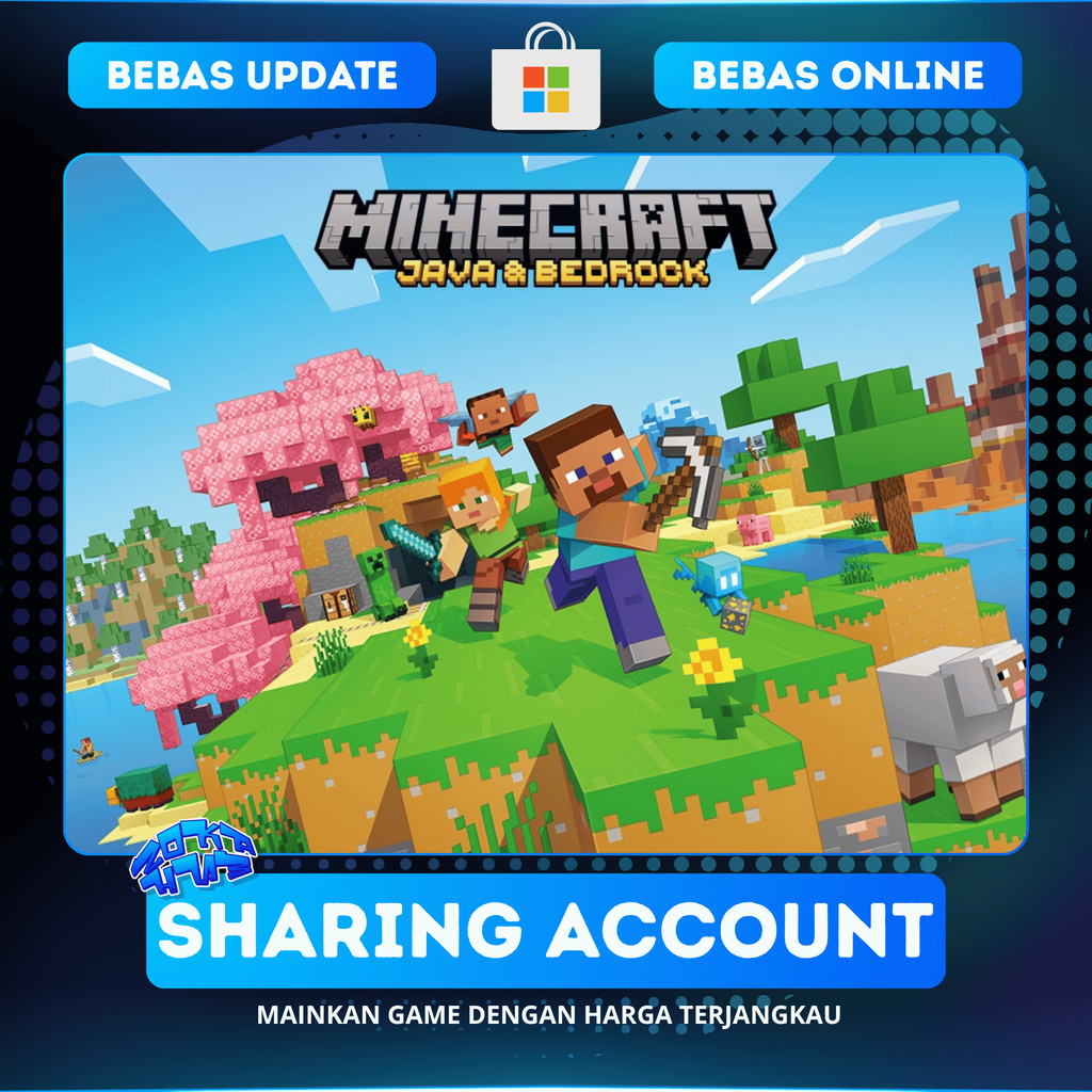 Minecraft Java & Bedrock Sharing | Bisa Online | Microsoft