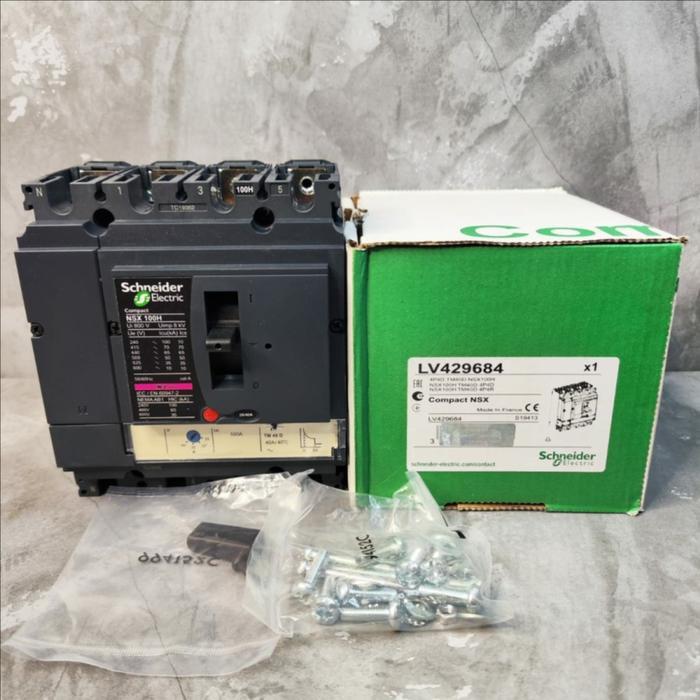 MCCB CIRCUIT BREAKER NSX100H 4P 40A NSX100H 4POLE 4P 40A TM40D