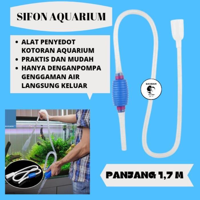 Penyedot kotoran aquarium / Pembersih kotoran Aquarium