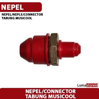 Nepel Konektor Adapter Tabung Musicool 3&6 Kg Ke Selang Manifold Terbaru 