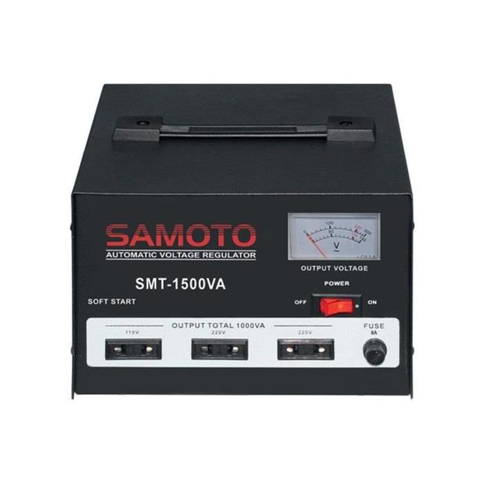 Avr Penstabilizer Listrik Stabilizer Samoto Motor 1500 Va Smt Power Smt-1500 Smt 1500Va Smt-1500Va