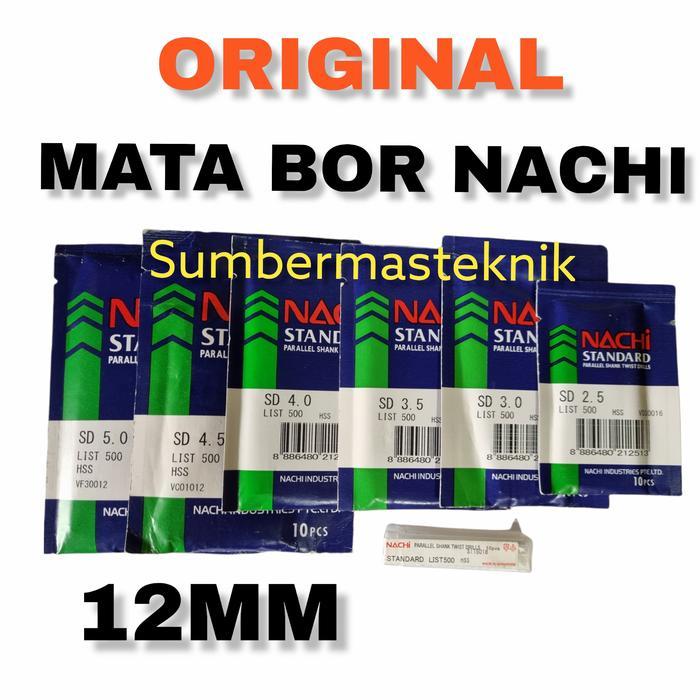 Nachi 12Mm Mata Bor Besi Nachi 12 Mm Mata Bor Hss Nachi 12Mm Original