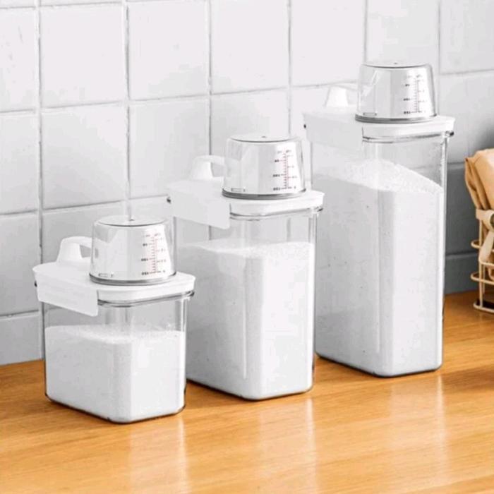 SPECIAL Botol Toples Sereal / Detergen / Minyak / Food Cat dsb / Wadah Multifungsi / Toples