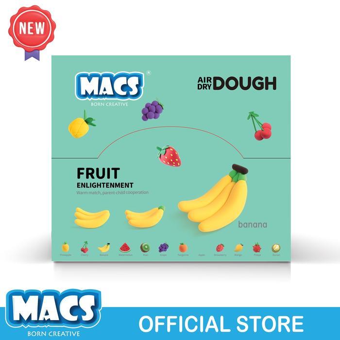 MACS Air Dry Dough - Fruit Enlightment / Mainan Anak