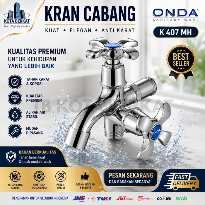 Kran Cabang Shower/ Keran Air Cabang Onda / Kran Cabang Onda