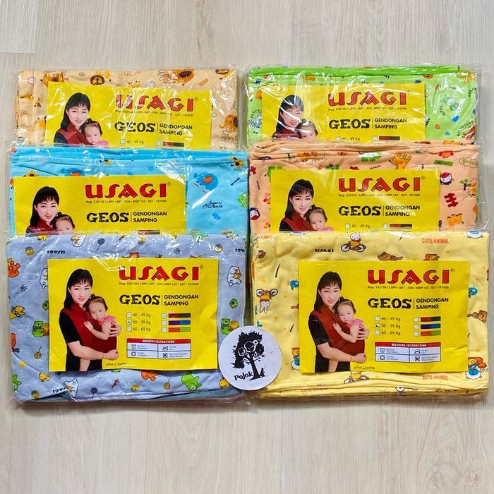 1pc Gendongan bayi USAGI // Gendongan bayi samping kaos Geos Usagi // Gendongan geos Usagi Full