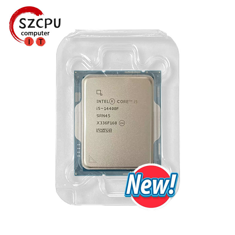 i5 14400F Intel New Core I5-14400F CPU processor LGA 1700 , but without cooler