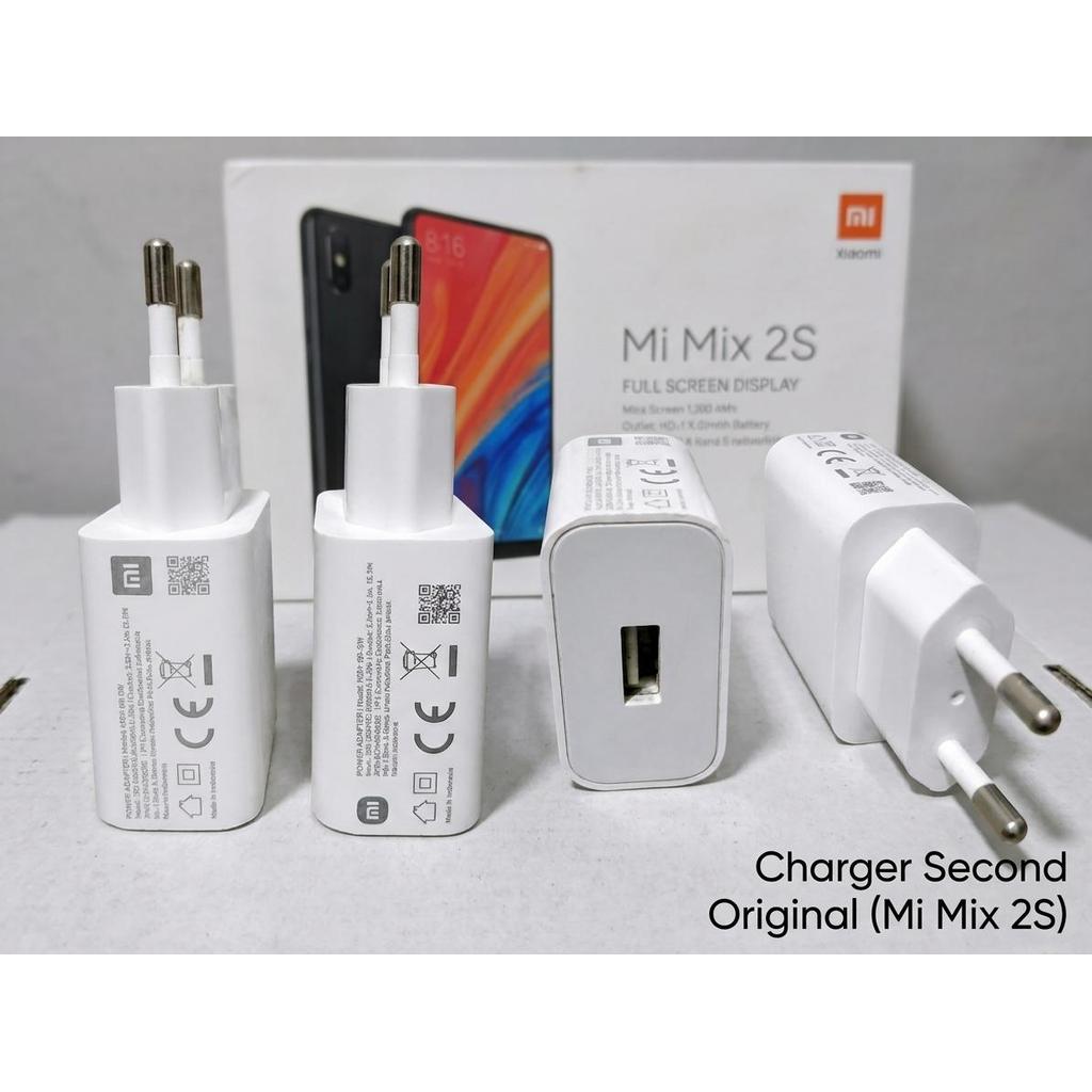 Charger Xiaomi MDY-09-EW Ori Bekas 5V2A 10W Mi Mix